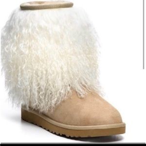 UGG Lida Mongolian Sheepskin Boots. size 9.5 Women’s. Authentic UGG.